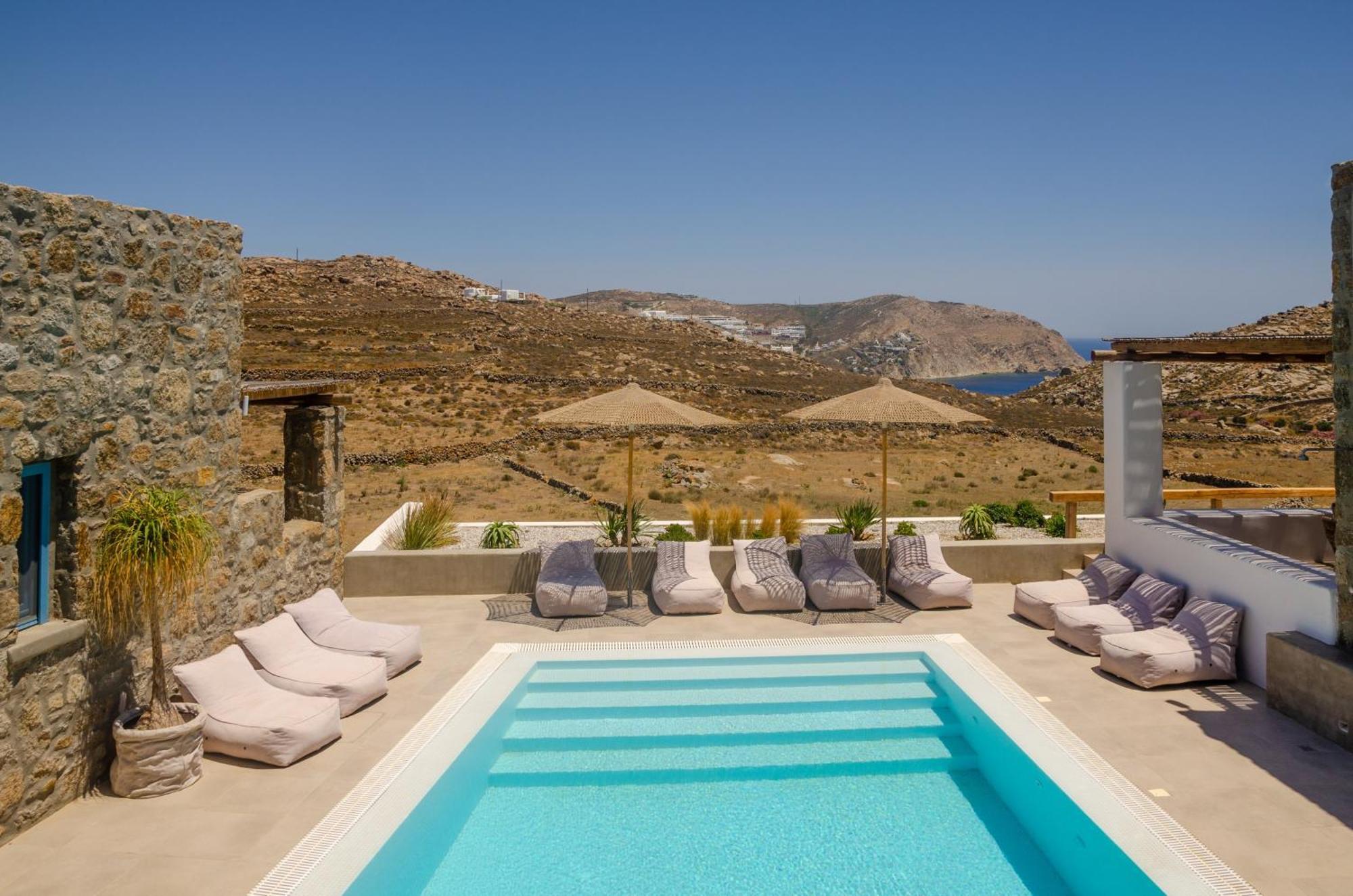 Anemela Villas & Suites Mykonos Agrari  Bagian luar foto