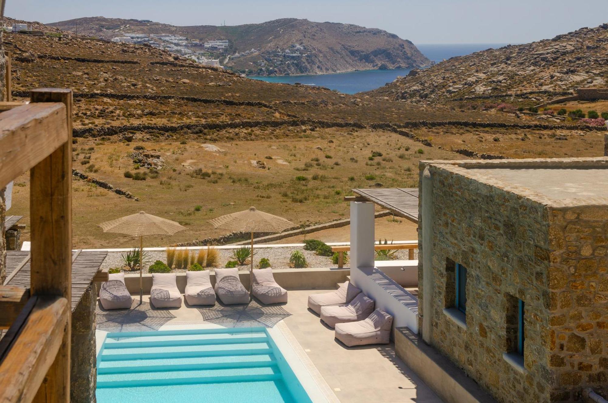 Anemela Villas & Suites Mykonos Agrari  Bagian luar foto